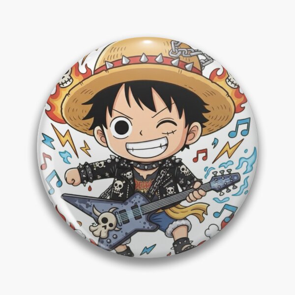 Item preview, Monkey D Luffy Rock N Roll Mode designed and sold by onpiecearts.