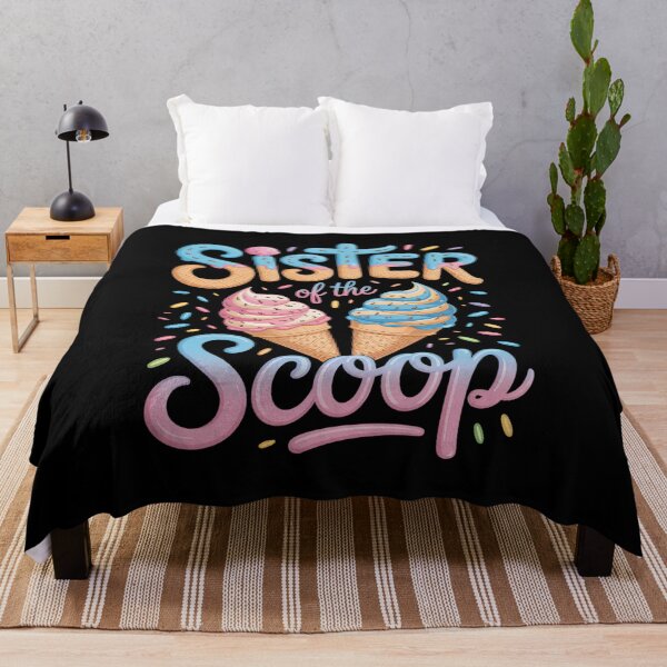 Item preview, Sister of The Scoop Ice Cream Gender Reveal Baby Shower  designed and sold by marcusry.