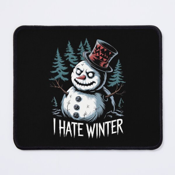 Item preview, Snowman Winter Funny Xmas designed and sold by cosmicncozyS.