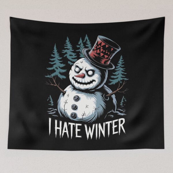 Item preview, Snowman Winter Funny Xmas designed and sold by cosmicncozyS.
