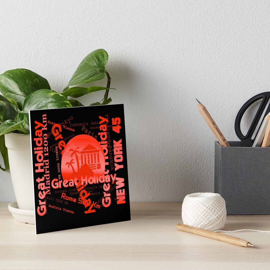 Item preview, Art Board Print designed and sold by studioabstract.
