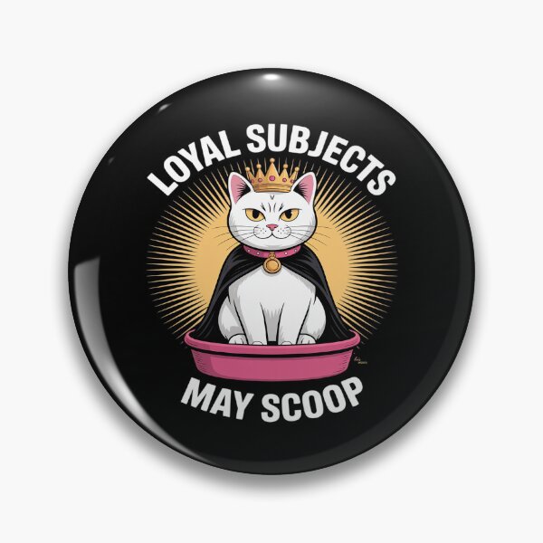 Item preview, Loyal Subjects May Scoop Cute Cat Litter Box Funny Cat designed and sold by BubblePancake.
