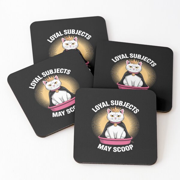 Item preview, Loyal Subjects May Scoop Cute Cat Litter Box Funny Cat designed and sold by BubblePancake.