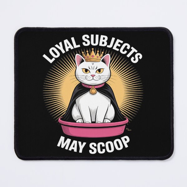 Item preview, Loyal Subjects May Scoop Cute Cat Litter Box Funny Cat designed and sold by BubblePancake.
