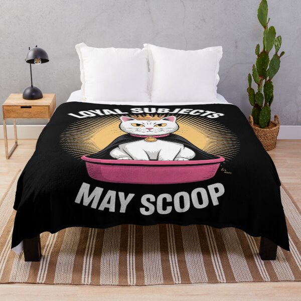Item preview, Loyal Subjects May Scoop Cute Cat Litter Box Funny Cat designed and sold by BubblePancake.