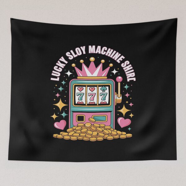 Item preview, Lucky Slot Machine Vegas Casino Crown designed and sold by BubblePancake.
