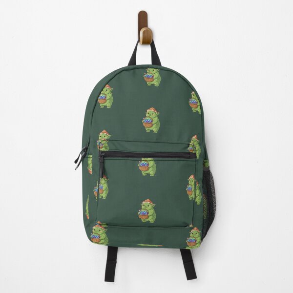 Item preview, Cute Mosskin Forager Goblincore Mushroom Fantasy Art designed and sold by Bratak.