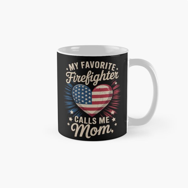 Item preview, My Favorite Firefighter Calls Me Mom Mothers Day Motherhood  designed and sold by MyzoToyota.