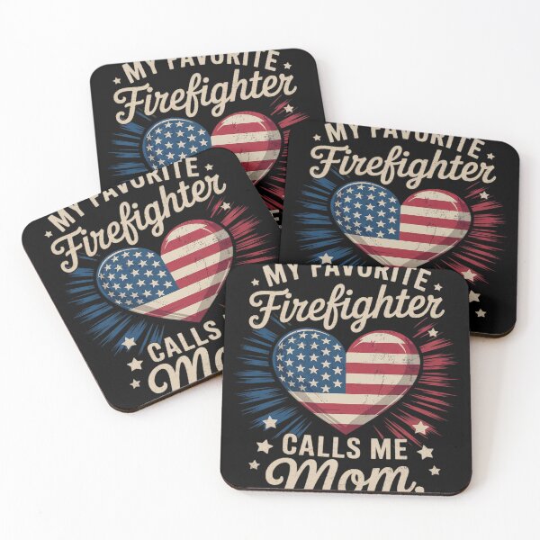 Item preview, My Favorite Firefighter Calls Me Mom Mothers Day Motherhood  designed and sold by MyzoToyota.