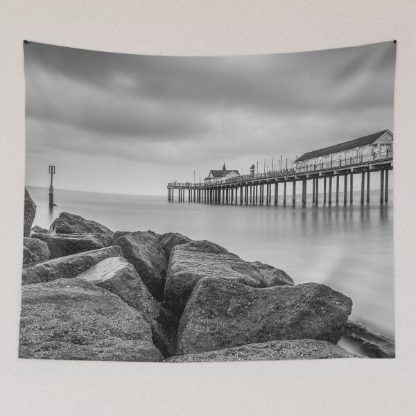 Item preview, Monochrome Pier Escape designed and sold by assaf.