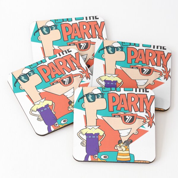 Item preview, Disney Phineas And Ferb Life Of The Party Cool Group Shot  designed and sold by bellaruqsaam6.
