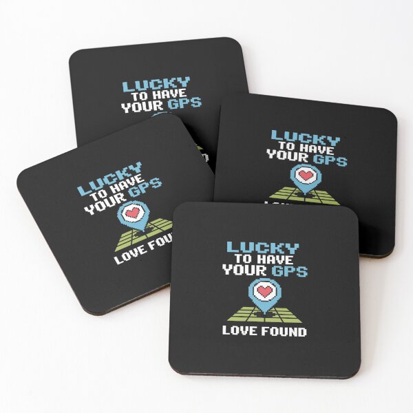 Item preview, Lucky to Have Your GPS Love Map Pin designed and sold by BubblePancake.
