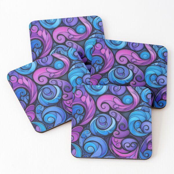 Item preview, New Zealand Māori Paua Pattern Koru Design 630 designed and sold by GrinGalore.