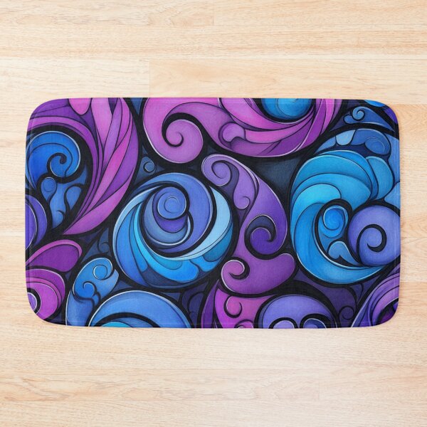 Item preview, New Zealand Māori Paua Pattern Koru Design 630 designed and sold by GrinGalore.