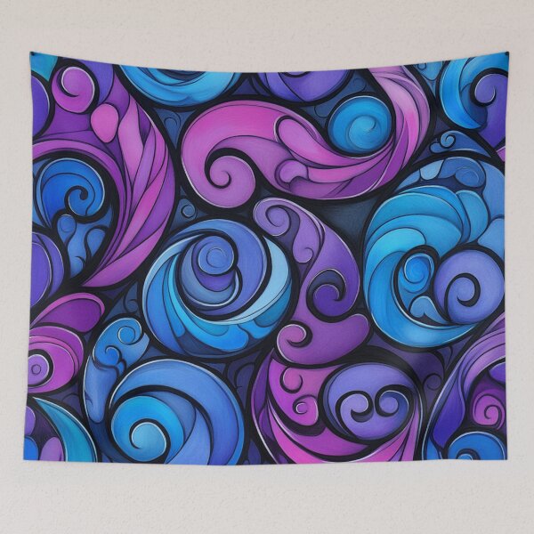 Item preview, New Zealand Māori Paua Pattern Koru Design 630 designed and sold by GrinGalore.