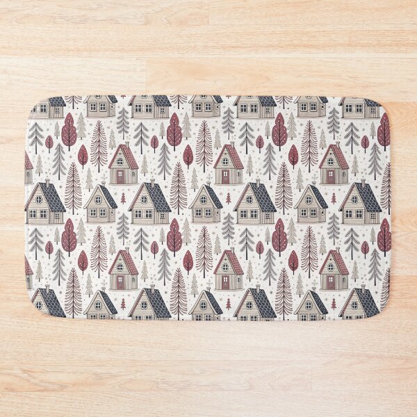 Item preview, Nordic Cottages Scatter designed and sold by Shuga-Design.