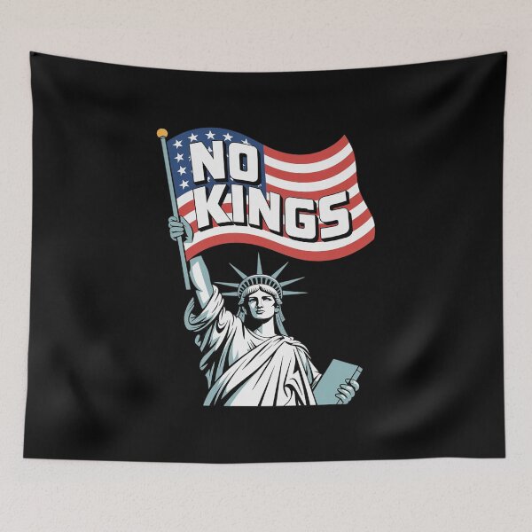Item preview, No Kings In America Save Democracy I Dissent Anti Trump  designed and sold by MyzoToyota.