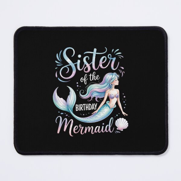Item preview, Sister Of The Birthday Mermaid Girl Bday Party Squad Family designed and sold by RayArmstrong.