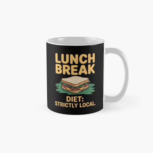 Item preview, Lunch Break Diet Strictly Local Office designed and sold by BubblePancake.