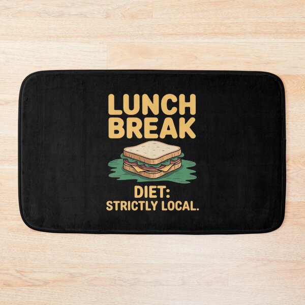 Item preview, Lunch Break Diet Strictly Local Office designed and sold by BubblePancake.