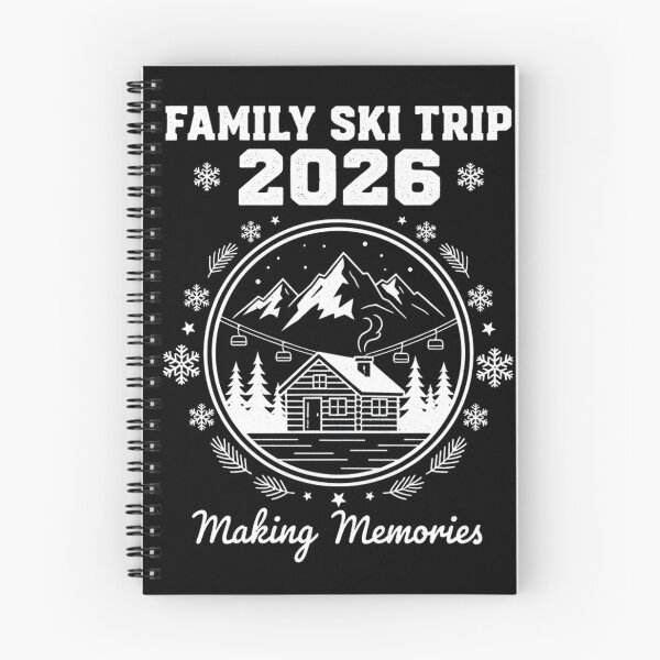 Item preview, Family Ski Trip 2026 Making Memories designed and sold by thebest-2studio.