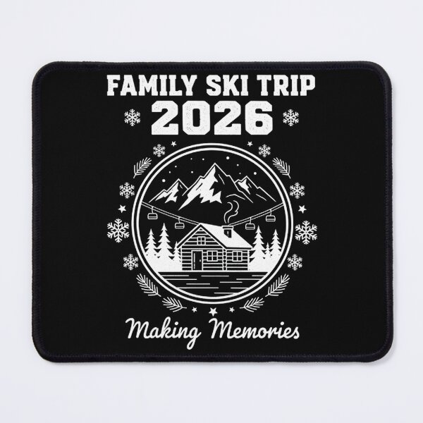 Item preview, Family Ski Trip 2026 Making Memories designed and sold by thebest-2studio.