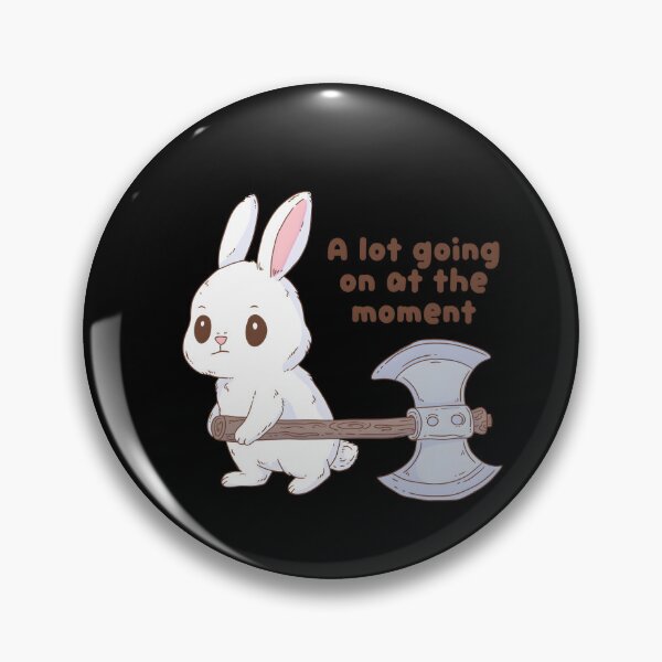 Item preview, Cute Bunny Battle Axe Chaos Mood designed and sold by nbstaibbellan.