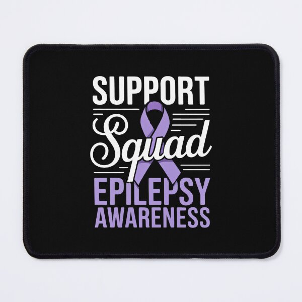 Item preview, Epilepsy Warrior Support Squad Support Epilepsy Awareness designed and sold by papertaless.