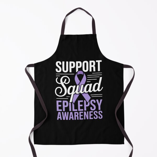 Item preview, Epilepsy Warrior Support Squad Support Epilepsy Awareness designed and sold by papertaless.