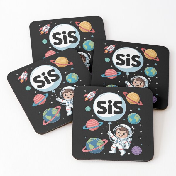 Item preview, Sister of The Birthday Boy Space Astronaut 1st Birthday designed and sold by MinaReinger.
