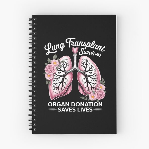 Artikelvorschau, Lungentransplantationsüberlebender – Blumenmuster für Lungen – Organspende rettet entworfen und verkauft von NetoGalaxy.