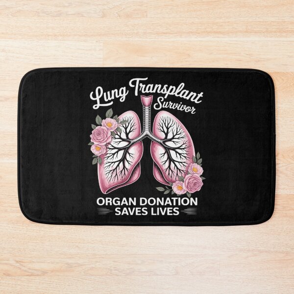 Artikelvorschau, Lungentransplantationsüberlebender – Blumenmuster für Lungen – Organspende rettet entworfen und verkauft von NetoGalaxy.