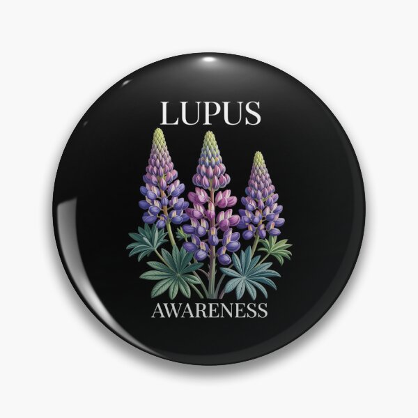 Item preview, Lupus Awareness - Strong Message Botanical designed and sold by NetoGalaxy.