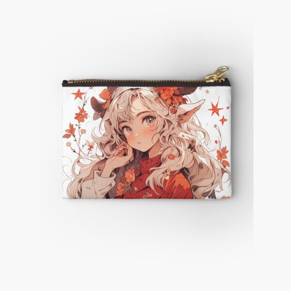 Item preview, Fantasy Horned Girl With Flowers designed and sold by DKRPalette.