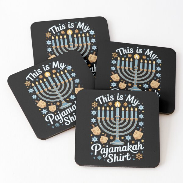 Item preview, This Is My Pajamakah Hanukkah Menorah Candles designed and sold by Formatage.