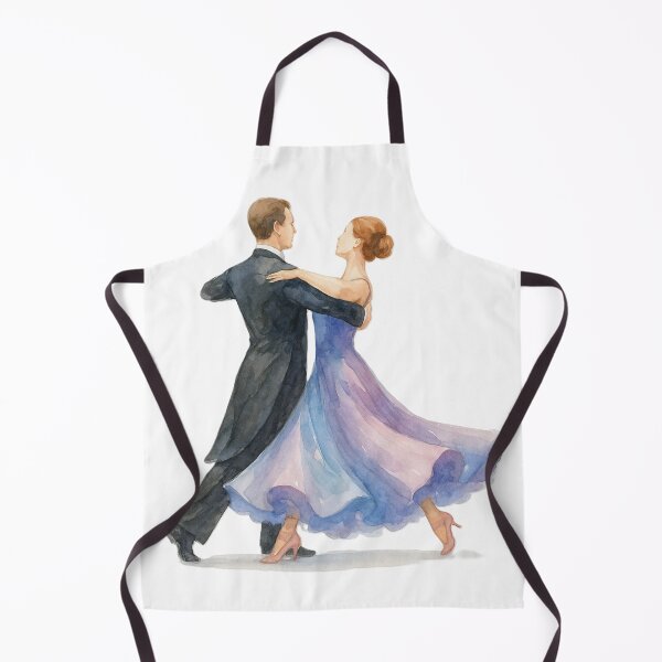 Item preview, Elegant dance in watercolor designed and sold by The Cozy Cauldron.