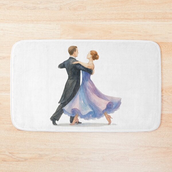Item preview, Elegant dance in watercolor designed and sold by The Cozy Cauldron.
