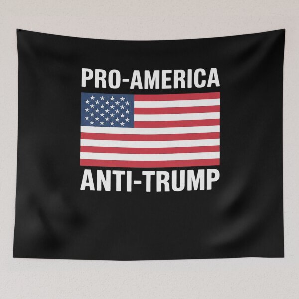 Item preview, Pro-America Anti-Trump - American USA Flag Resist  designed and sold by MyzoToyota.