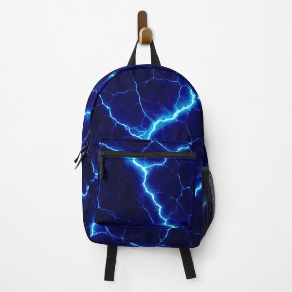 Item preview, Sapphire Electric Marble - Vibrant Blue Lightning Stone Pattern designed and sold by Myra365Art.