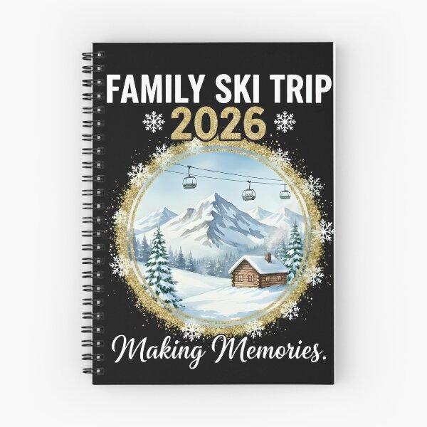Item preview, Ski Trip 2026 Funny Family Vacation Matching Vintage designed and sold by thebest-2studio.