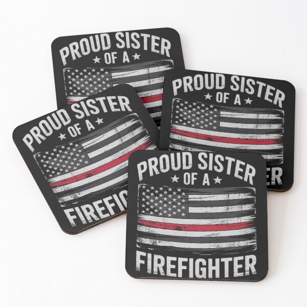 Item preview, Proud Sister of a Firefighter Fireman Sibling  designed and sold by MyzoToyota.