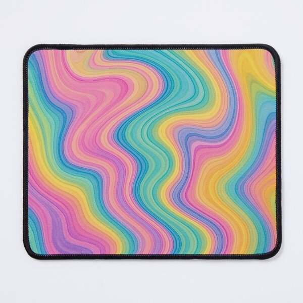Item preview, Pastel Rainbow Marble - Soft Fluid Swirl designed and sold by Myra365Art.