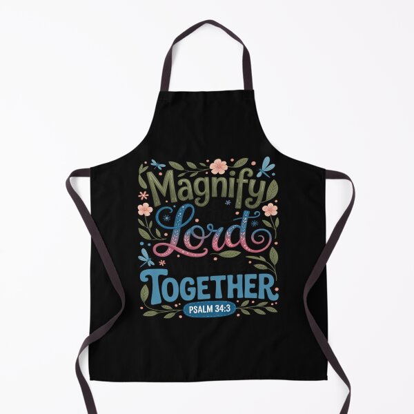 Item preview, Magnify The Lord Psalm 34 3 Christian Faith Top designed and sold by NetoGalaxy.