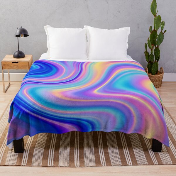 Item preview, Holographic Opal Marble - Iridescent Pastel Fluid Art Sticker (Square Format) designed and sold by Myra365Art.