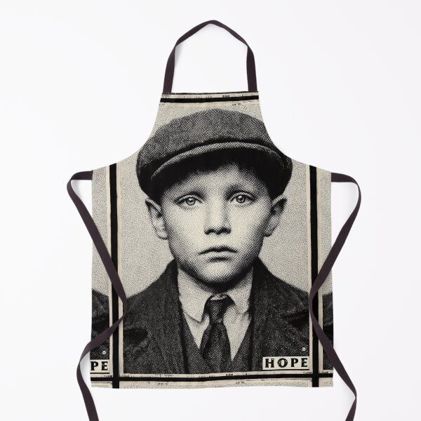 Item preview, Boy in flat cap, a portrait of hope and innocence. designed and sold by Piotrek0001.