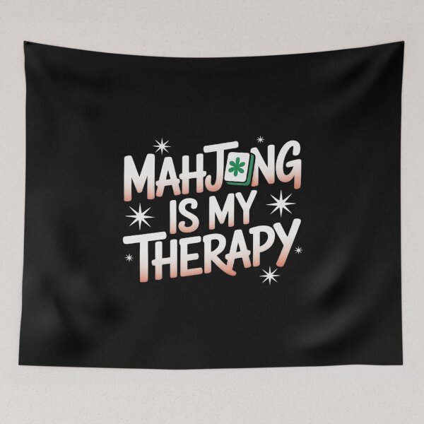 Item preview, Mah Jong Gamer Gambling Mahjong is My Therapy designed and sold by NetoGalaxy.