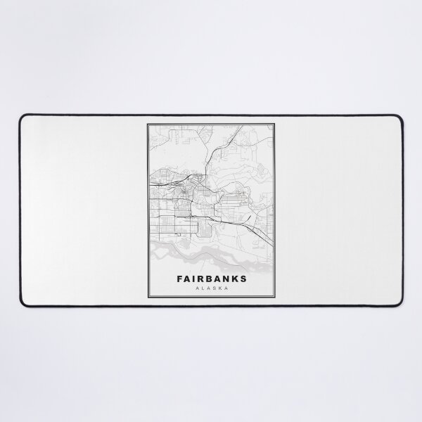 Item preview, Fairbanks Map designed and sold by Tamas Das.