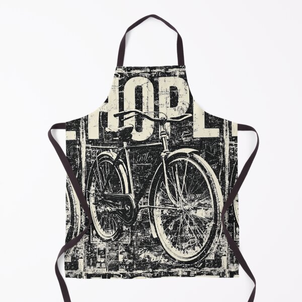 Item preview, An old bicycle against a grunge urban collage background. designed and sold by Piotrek0001.