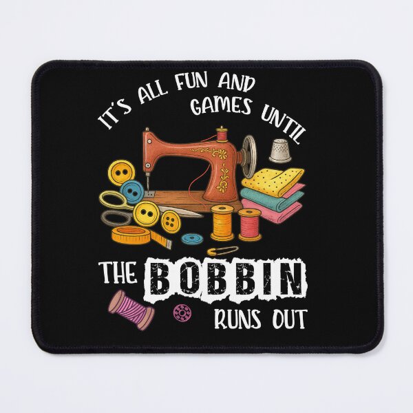Item preview, Retro Sewing Machine Bobbin Joke T-Shirt designed and sold by LarryMBrown.