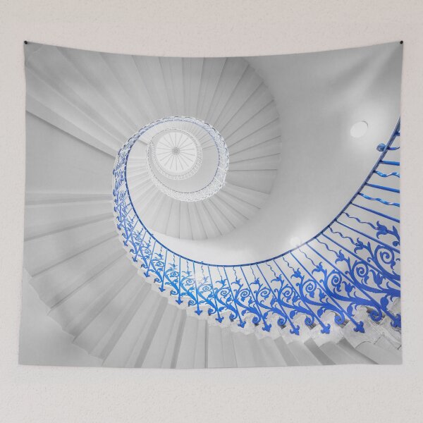 Item preview, Blue Spiral Staircase designed and sold by assaf.